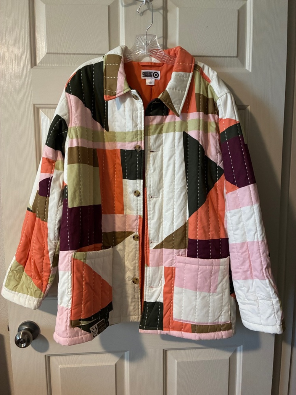 Target Black History Month Gee’s Bend Quilted Chore Jacket